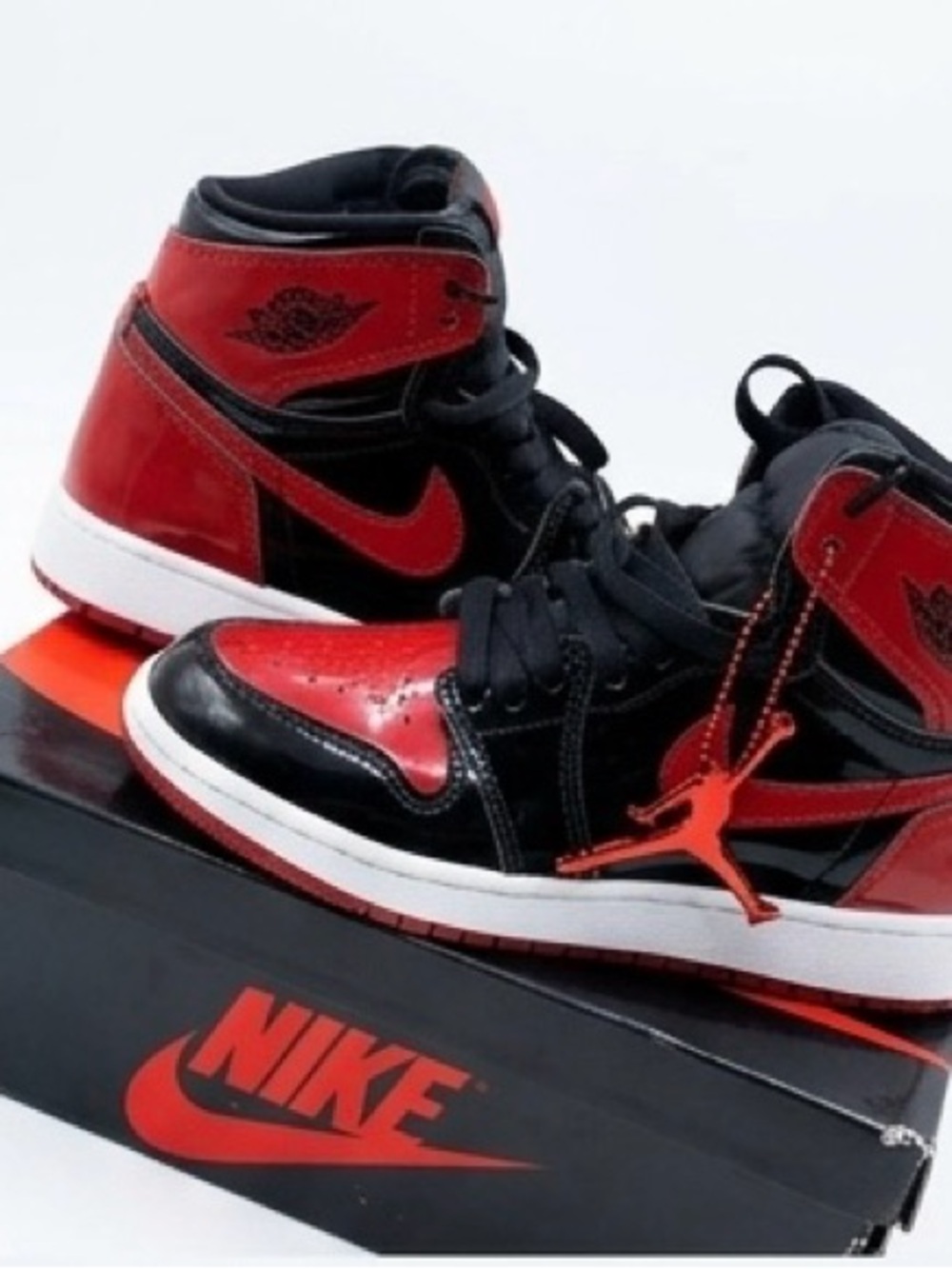 Jordan Kids High-Top Sneakers - Black/Red